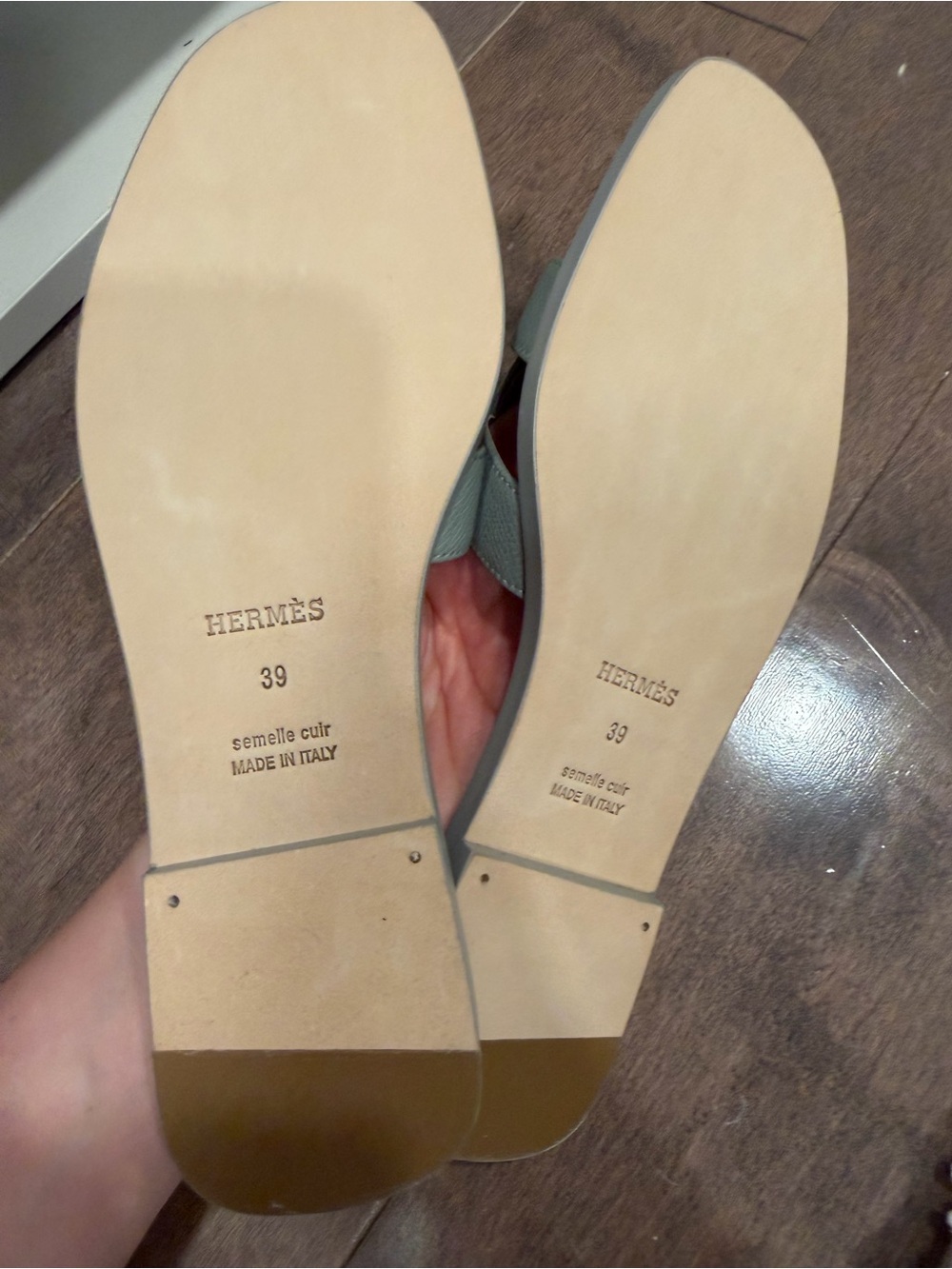 Hermes Oran Sandals sz 39 - Picture 3 of 5